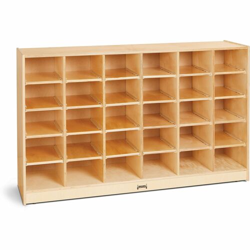 Jonti-Craft JNT0430JC Rainbow Accents 30 Cubbie Mobile Storage