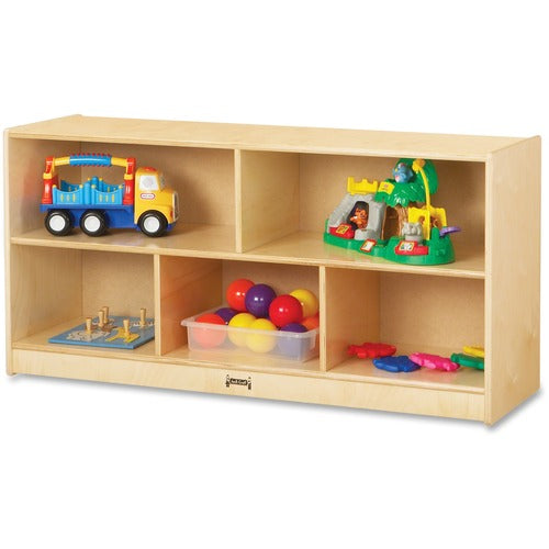 Jonti-Craft JNT0324JC Rainbow Accents Toddler Single Mobile Storage Unit