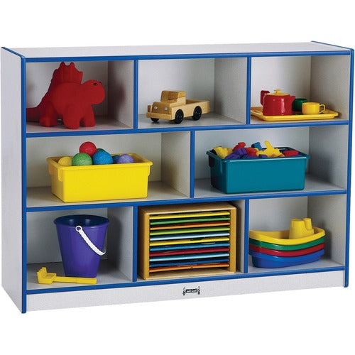 Jonti-Craft JNT2691JCWW003 Rainbow Accents Super-size Mobile Storage