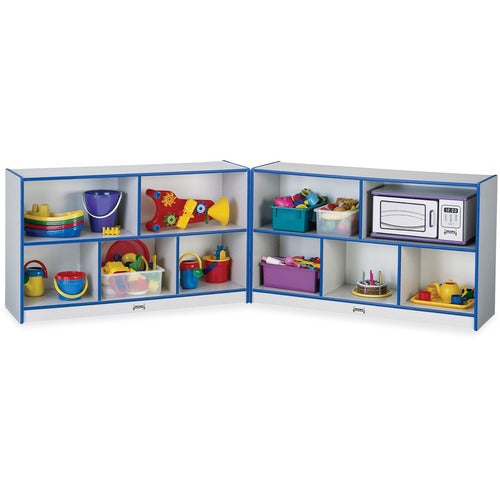 Jonti-Craft JNT0292JCWW003 Rainbow Accents Fold-n-Lock Storage Shelf