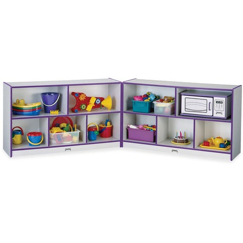 Jonti-Craft JNT0292JCWW004 Rainbow Accents Fold-n-Lock Storage Shelf