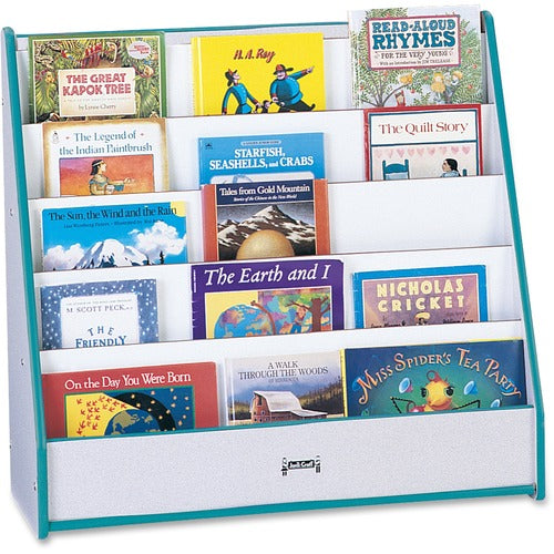Jonti-Craft JNT3514JCWW005 Rainbow Accents Laminate 5-shelf Pick-a-Book Stand
