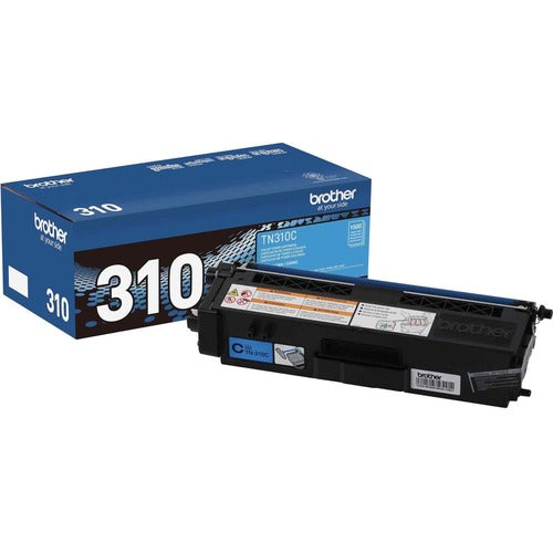 Brother BRTTN310C TN310C Original Laser Toner Cartridge - Cyan - 1 Each