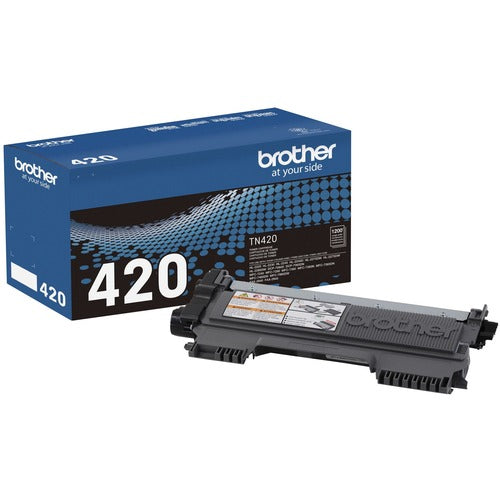 Brother BRTTN420 TN420 Original Laser Toner Cartridge - Black - 1 Each