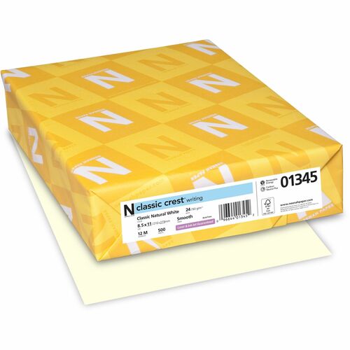 Classic Crest NEE01345 Writing Multipurpose Paper - White