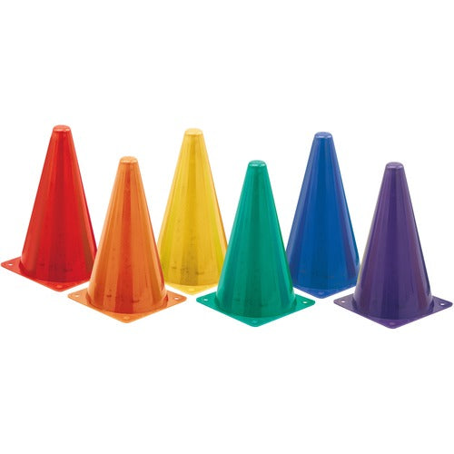 Champion Sports CSITC9SET High Visibility Plastic Cone Set