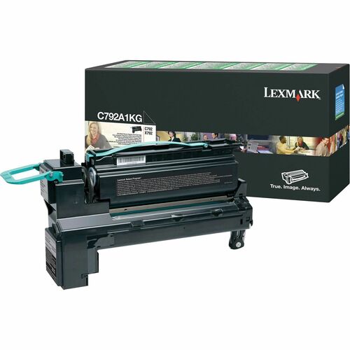 Lexmark LEXC792A1KG C792A1Kg Return Program Toner Cartridge - Laser - 6000 Page - 1 Each
