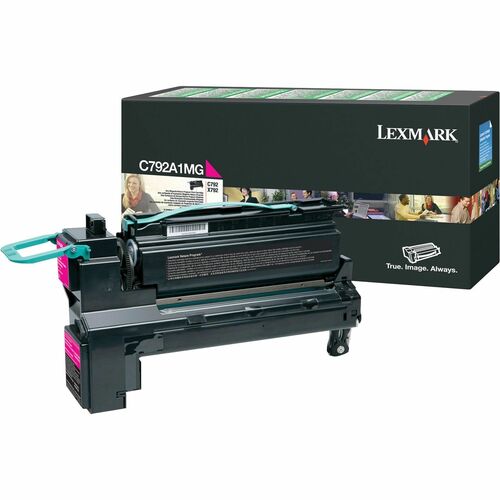 Lexmark LEXC792A1MG C792A1Mg Return Program Toner Cartridge - Laser - 6000 Page - 1 Each