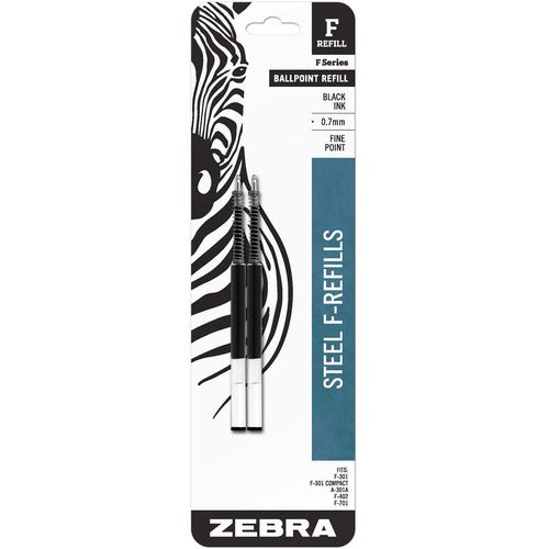Zebra ZEB82712 STEEL 7 Series F Refill Bold Point Ballpoint