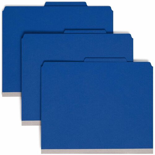 Smead SMD14200 SafeSHIELD 2/5 Tab Cut Letter Recycled Classification Folder