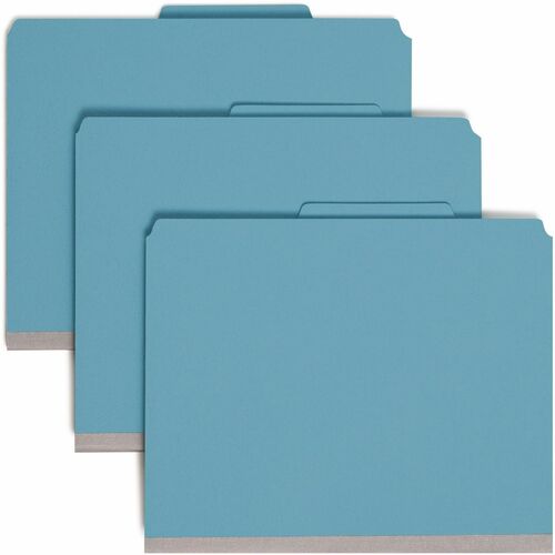 Smead SMD14204 SafeSHIELD 2/5 Tab Cut Letter Recycled Classification Folder