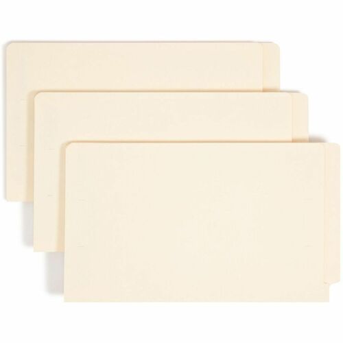 Smead SMD34117 Straight Tab Cut Letter Recycled Fastener Folder