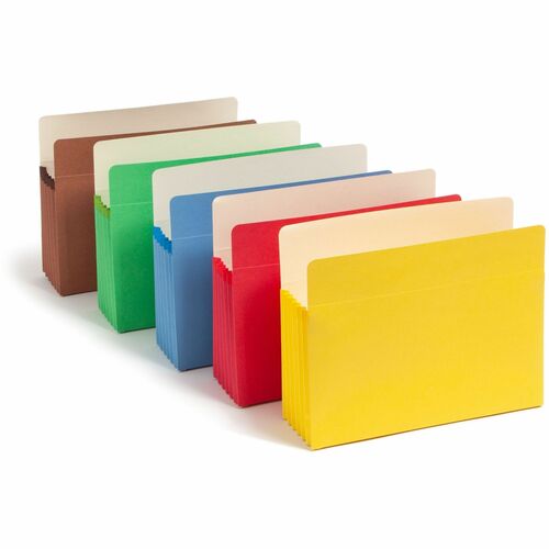 Smead SMD73836 Straight Tab Cut Letter Recycled File Pocket