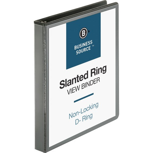 Business Source BSN28446 Basic D-Ring View Binders