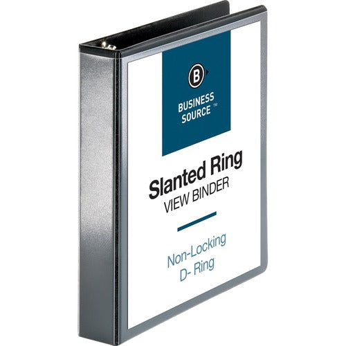Business Source BSN28447 Basic D-Ring View Binders