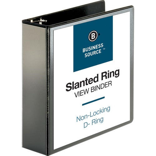 Business Source BSN28449 Basic D-Ring View Binders
