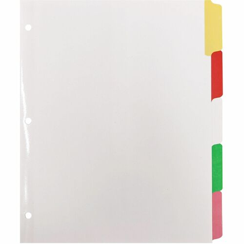 Business Source BSN20074 Laminated Write-On Tab Indexes
