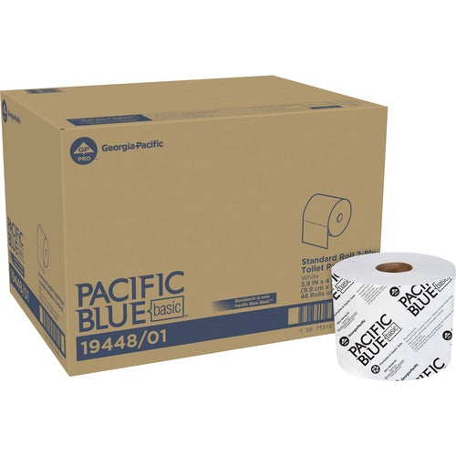 Pacific Blue Basic GPC1944801 Standard Roll Toilet Paper