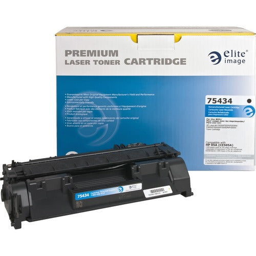Elite Image ELI75434 Remanufactured Toner Cartridge Alternative For Hp 05A (Ce505A) - Laser - 2300 Page - 1 Each