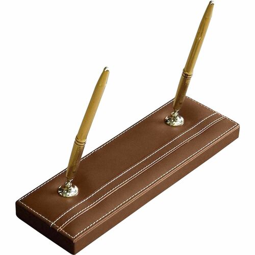 Dacasso DACA3204 Rustic Leather Pen Stand