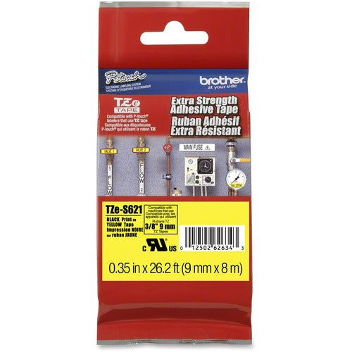 P-touch BRTTZES621 Industrial TZe Tape Cartridge