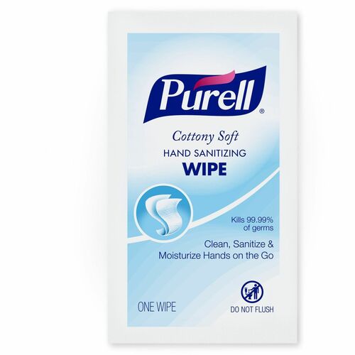 PURELL® GOJ90261M Cottony Soft Hand Sanitizing Wipes