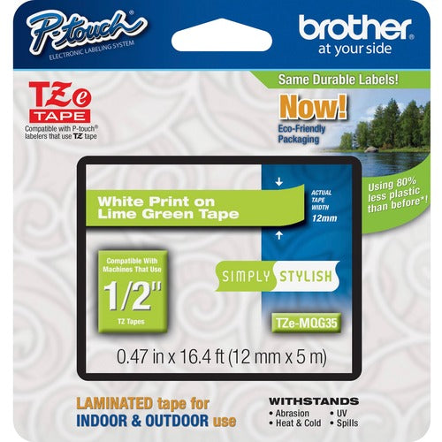 P-touch BRTTZEMQG35 TZe Laminated Tape