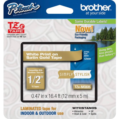 P-touch BRTTZEMQ835 TZe Laminated Tape
