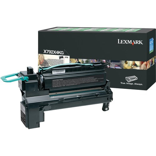 Lexmark LEXX792X4KG X792X4KG Original Extra High Yield Laser Toner Cartridge - Black - 1 Each