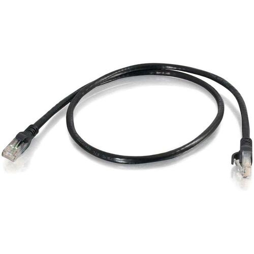 C2G CGO10291 3 ft Cat6 Snagless UTP Unshielded Network Patch Cable (TAA) - Black