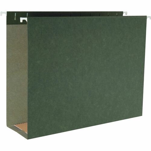 Business Source BSN43852 1/5 Tab Cut Letter Recycled Hanging Folder