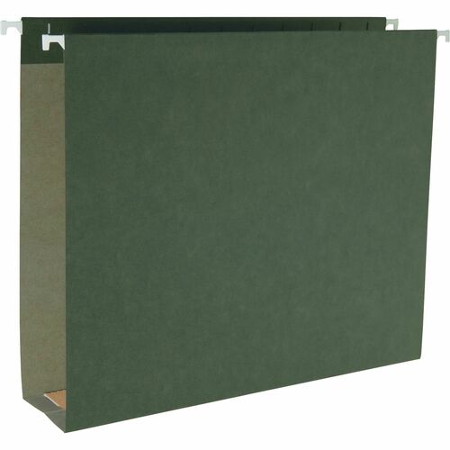 Business Source BSN43854 1/5 Tab Cut Legal Recycled Hanging Folder