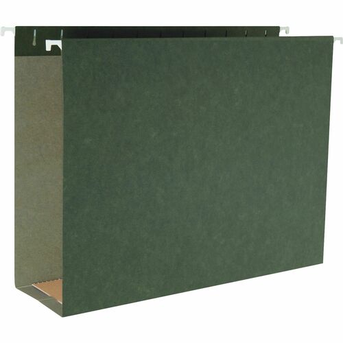Business Source BSN43855 1/5 Tab Cut Legal Recycled Hanging Folder