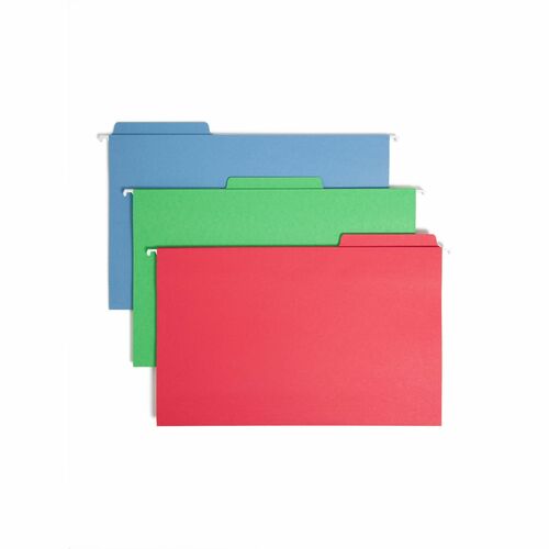 Smead SMD64153 FasTab 1/3 Tab Cut Legal Recycled Hanging Folder