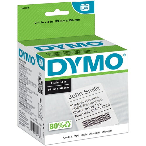 Dymo DYM1763982 Permanent Poly Shipping Labels
