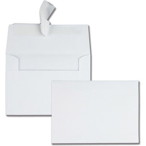 Quality Park QUA10742 Redi-Strip Specialty Envelope - Specialty - 4.50" Width X 6.25" Length - 50 / Box - White