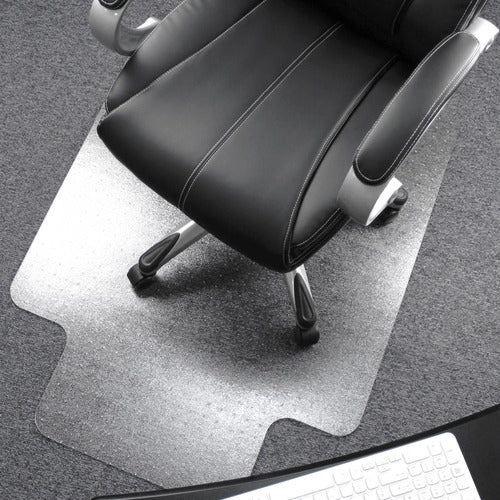 Floortex FLR118927LR Polycarbonate Lipped Chair Mat for Carpets over 1/2" - 35" x 47"