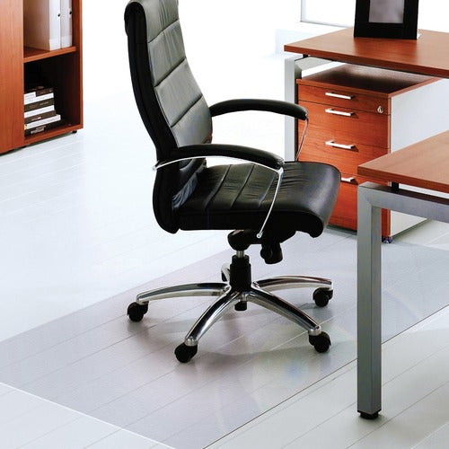 Floortex FLR1215030019ER XXL Polycarbonate Rectangular Chair Mat for Hard Floors - 60" x 118"