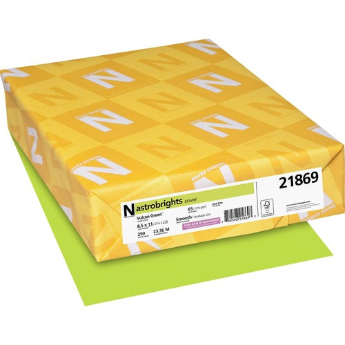 Astrobrights WAU21869 Color Cover Stock - Green