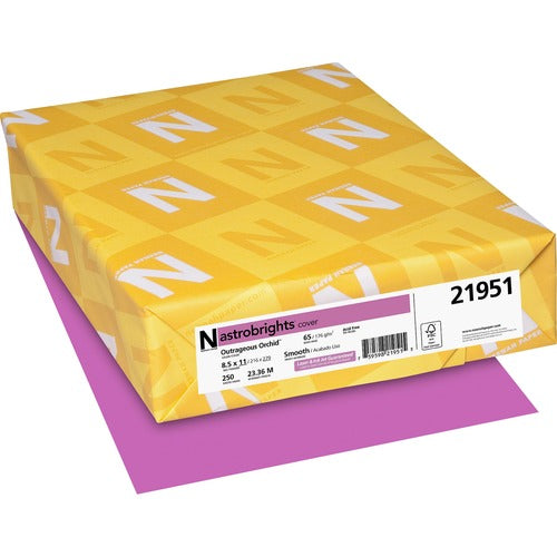 Astrobrights WAU21951 Color Cover Stock - Orchid