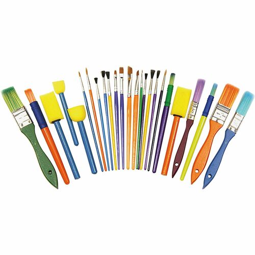Creativity Street PAC5180 Assorted Brush Starter Set