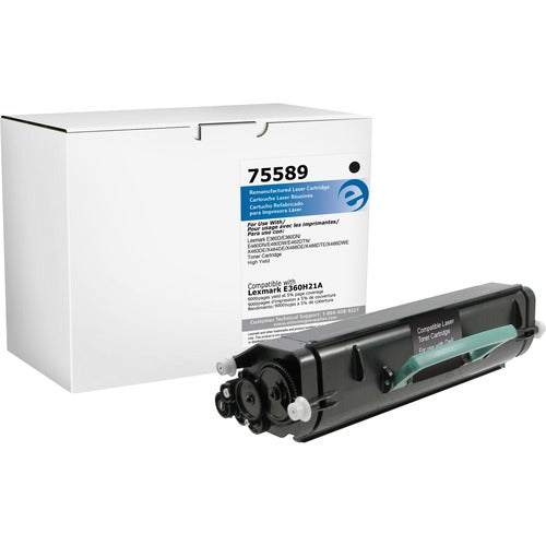 Elite Image ELI75589 Remanufactured Toner Cartridge Alternative For Lexmark E360 (E360H11A) - Laser - 9000 Page - 1 Each