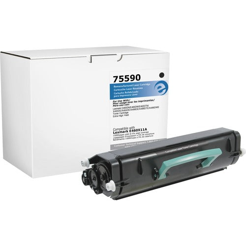Elite Image ELI75590 Remanufactured Extra High Yield Toner Cartridge Alternative For Lexmark E460 (E460X11A) - Laser - 15000 Page - 1 Each