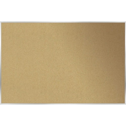 Ghent GHE13231 Natural Cork Bulletin Board with Aluminum Frame