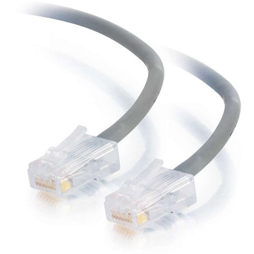 C2G CGO15237 100 ft Cat5e Non Booted Plenum UTP Unshielded Network Patch Cable - Gray