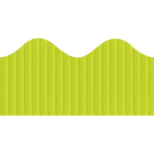 Bordette PAC37054 Pacon Bordette Decorative Border - Fade Resistant - 2.25" Width X 600" Length - Lime - 1 / Roll