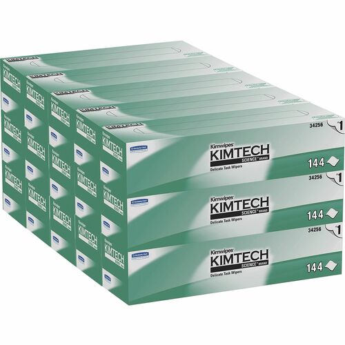 KIMTECH KCC34256CT Science Kimwipes Delicate Task Wipers - Pop-Up Box
