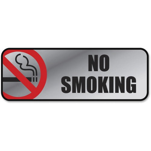 Cosco COS098207 No Smoking Image/Message Sign