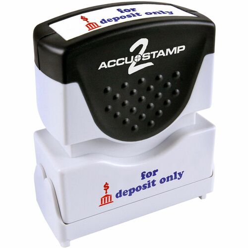Consolidated Stamp Manufacturing Company COS035523 Cosco Pre-inked For Deposit Only Message Stamp