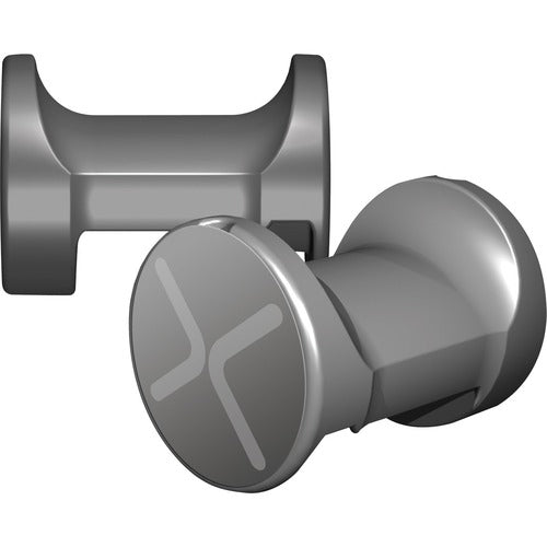 Ghent GHENEX001XP X-Pegs NEX001XP Mounting Clip for Markerboard - Gray